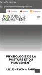 Mobile Screenshot of posturesetmouvement.com
